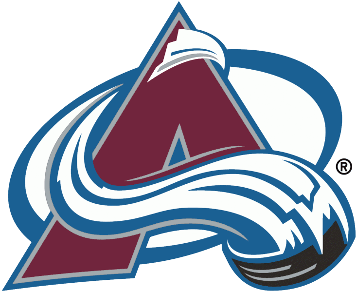 Colorado Avalanche logos iron-ons